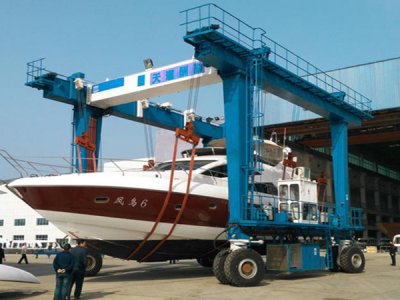 游艇搬运设备的应用场景 厦门游